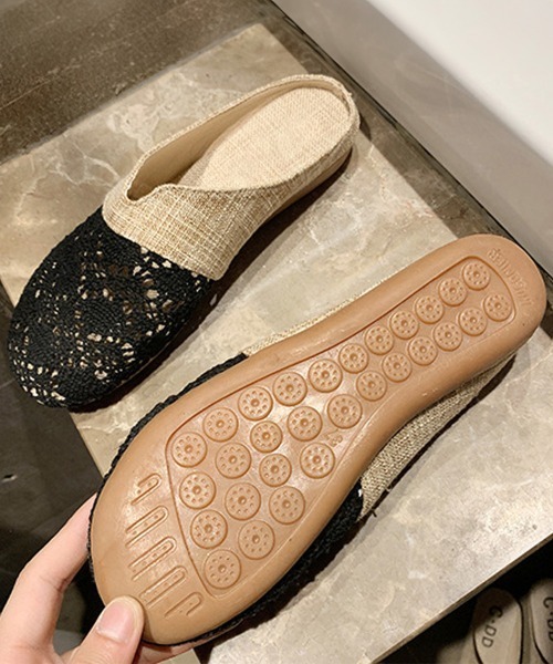 Miniministore(ミニミニストア)の「ミュールサンダル レディース ぺたんご(サンダル・レディース・ブラック/ベージュ・22.5cm/23.0cm/24.5cm/23.5cm/24.0cm/25.0cm)」の16枚目の写真