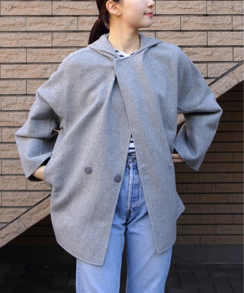 ORCIVAL（オーシバル）の「ORCIVAL/オーシバル ウールハーフコート