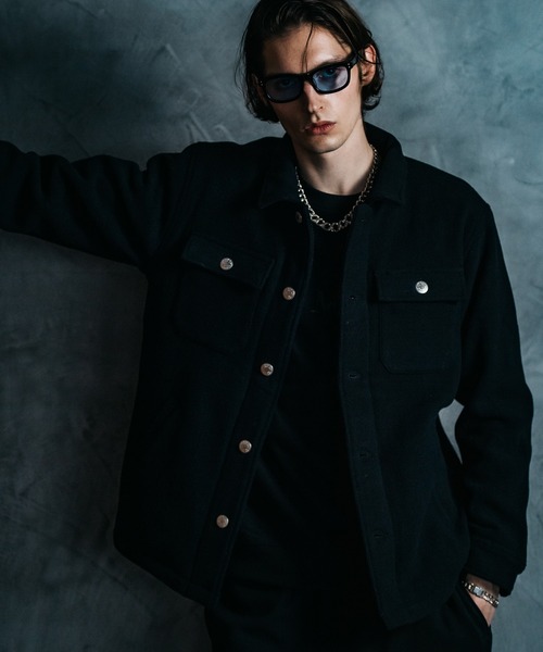 CRIMIE（クライミー）の「WOOL SHIRT JACKET / ウール シャツ
