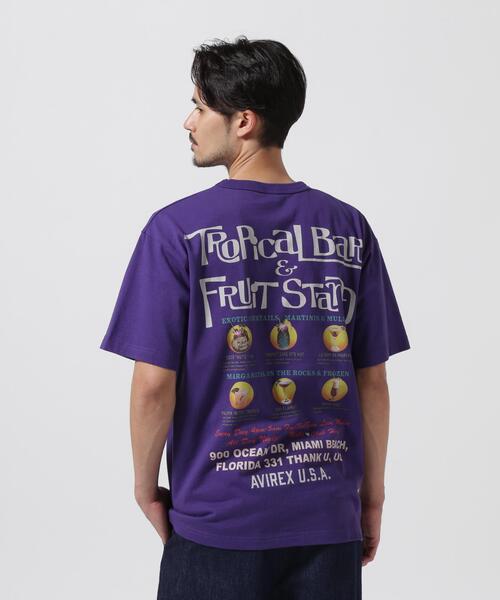 AVIREX(アヴィレックス)の「BIKINI COUNTY T-SHIRT COCKTAIL / ビキニ カウンティ Tシャツ カクテル / AVIREX / アヴィレックス(Tシャツ/カットソー・メンズ・ホワイト/ブラック/パープル・X-LARGE/LARGE/MEDIUM/XX-LARGE/2XL/XL/M/L)」の18枚目の写真