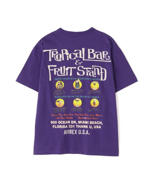 BIKINI COUNTY T-SHIRT COCKTAIL / ビキニ カウンティ Tシャツ カクテル / AVIREX / アヴィレックス（Tシャツ/カットソー）｜AVIREX（アヴィレックス） 6,300円