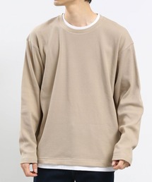 GLOBAL WORK Smile Seed Store | 速乾ワッフルレイヤード長袖/991885(Tシャツ/カットソー)