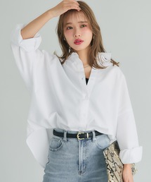 coca（coca） | ドルマンスリーブテールカットオックスシャツ(シャツ/ブラウス)