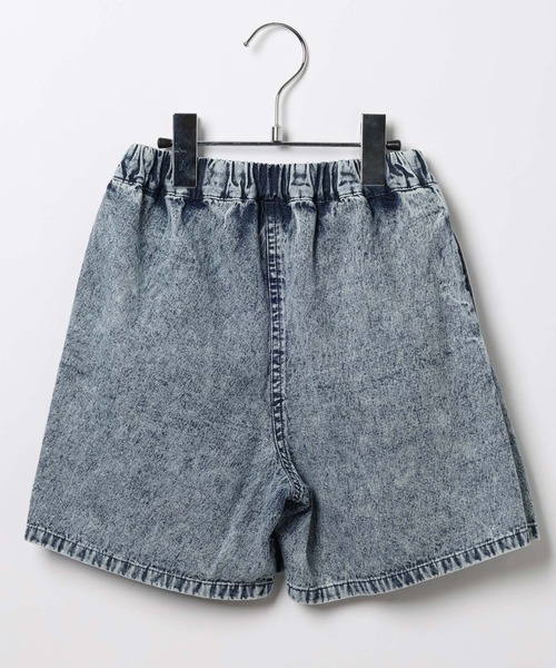 BAYFLOW（ベイフロー）の「デニムプリーツキュロット（KIDS）（デニムパンツ・キッズ・ブラック系/ブルー系・110cm/120cm/130cm/140cm/150cm）」の5枚目の写真