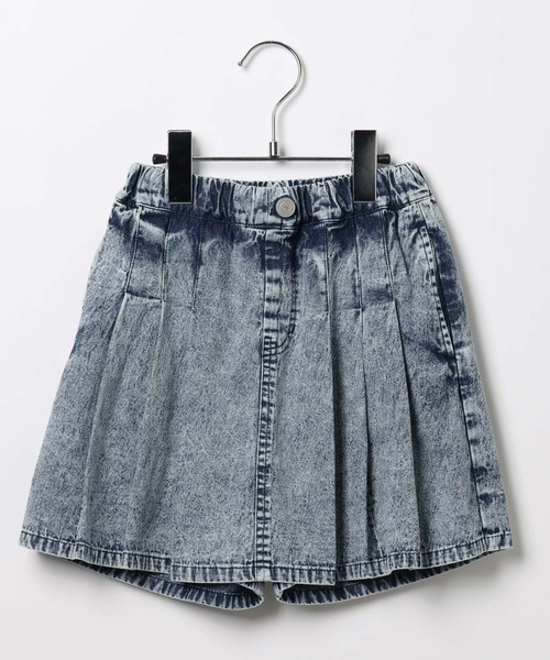 BAYFLOW（ベイフロー）の「デニムプリーツキュロット（KIDS）（デニムパンツ・キッズ・ブラック系/ブルー系・110cm/120cm/130cm/140cm/150cm）」の20枚目の写真