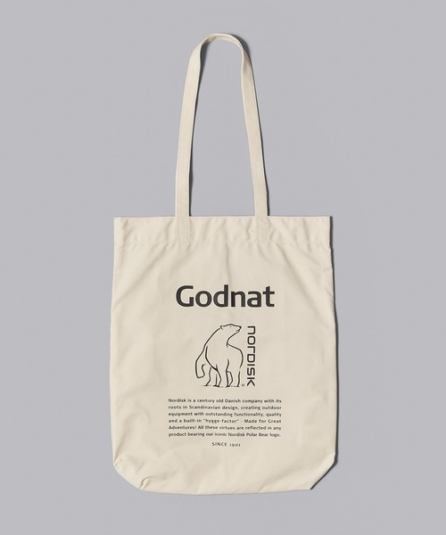 NORDISK(ノルディスク)の「【 NORDISK / ノルディスク 】 TECHNICAL COTTON PILLOW TOTE BAG / テクニカルコットン ピロ― トートバッグ(トートバッグ・メンズ・ブルー/ナチュラル/カーキ・FREE)」の2枚目の写真