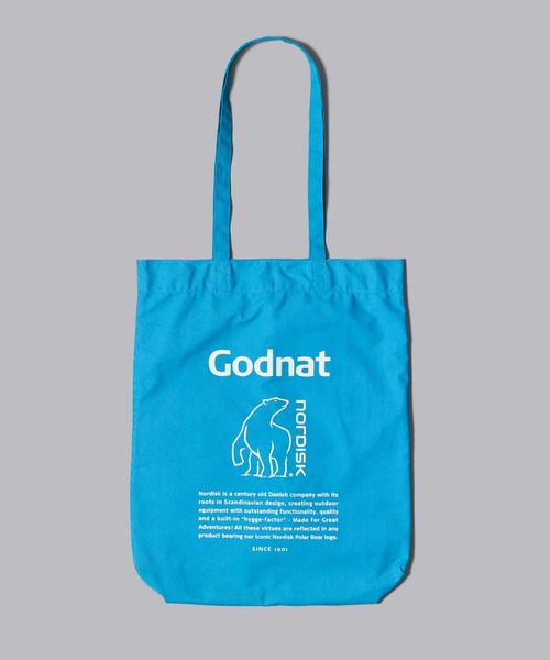 NORDISK(ノルディスク)の「【 NORDISK / ノルディスク 】 TECHNICAL COTTON PILLOW TOTE BAG / テクニカルコットン ピロ― トートバッグ(トートバッグ・メンズ・ブルー/ナチュラル/カーキ・FREE)」の1枚目の写真