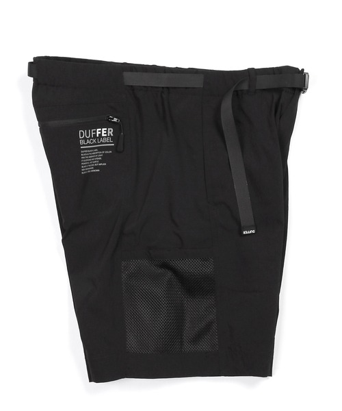 The DUFFER of ST.GEORGE(ザダファーオブセントジョージ)の「〔BLACK LABEL〕MINOTEC RIPSTOP ACTIVE SHORT:機能素材 セットアップ アクティブショートパンツ(その他パンツ・メンズ・ブラック・X-LARGE/LARGE/MEDIUM/SMALL)」の11枚目の写真