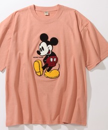 【Disney/ディズニー】【PIXAR/ピクサー】アートワークデザイン サガラ刺繍 半袖 オーバーサイズ Tシャツ