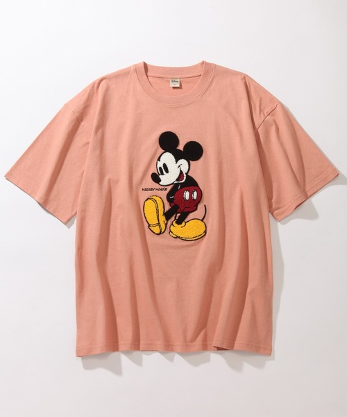Disney(ディズニー)の「【Disney/ディズニー】【PIXAR/ピクサー】アートワークデザイン サガラ刺繍 半袖 オーバーサイズ Tシャツ(Tシャツ/カットソー・メンズ・ダークブルー/ブラック/オフホワイト/オレンジ系その他・LL/L/M)」の5枚目の写真