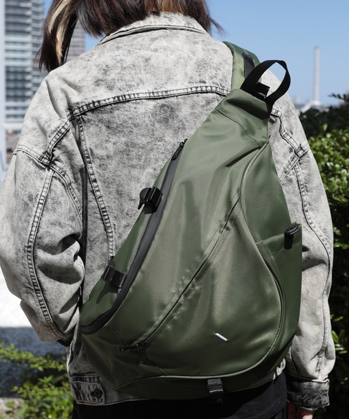 aimoha(アイモハ)の「aimoha outdoor ユニセックス ショルダーバッグ 斜め掛け(ショルダーバッグ・レディース・グリーン/ネイビー/グレー/ブラック・FREE)」の4枚目の写真