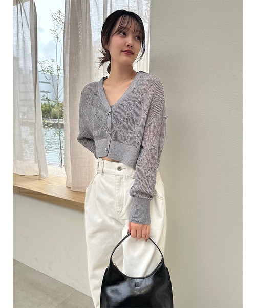 SNIDEL（スナイデル）の「【WEB限定カラーあり】リボンビジュー