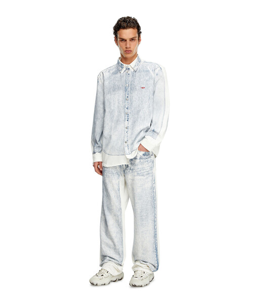DIESEL D-SIMPLY-OVER Denim Shirt