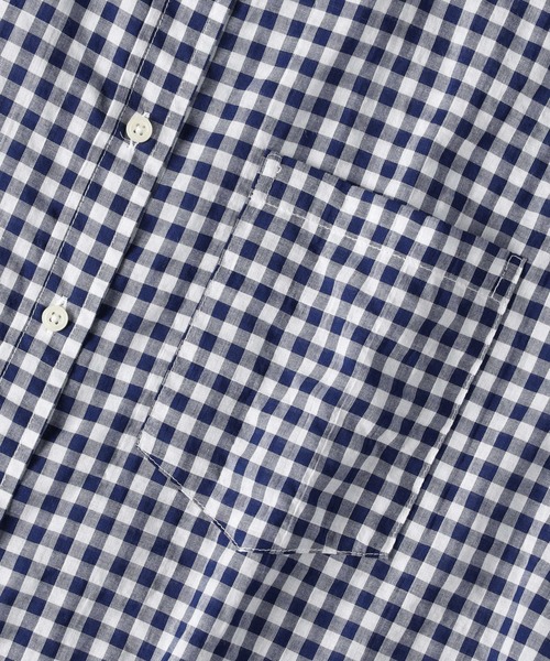 BACK NUMBER(バックナンバー)の「【BACK NUMBER】ライトポプリン長袖チェックシャツ(シャツ/ブラウス・レディース・ホワイト×ブラック/ホワイト×ネイビー・L/S/M/XL)」の16枚目の写真