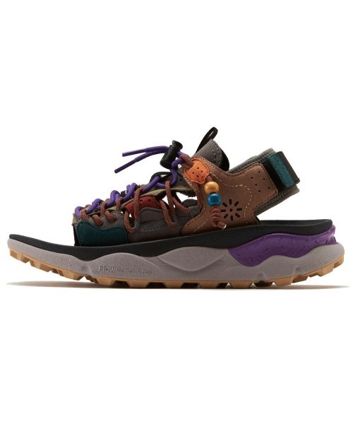 go slow caravan（ゴースローキャラバン）の「Flower MOUNTAIN/フラワーマウンテン　PUMA PUNKU（サンダル・メンズ・カラフル/その他1/マルチ/その他2・23.5cm/24cm/24.5cm/26cm/26.5cm/27.5cm/22.5cm/23cm/23㎝）」の3枚目の写真