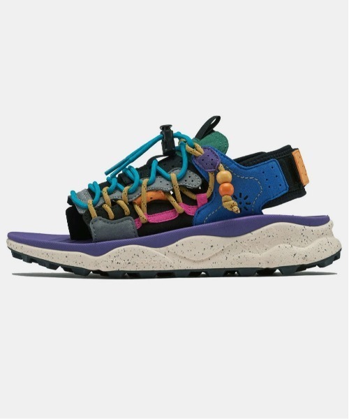 go slow caravan(ゴースローキャラバン)の「Flower MOUNTAIN/フラワーマウンテン PUMA PUNKU(サンダル・メンズ・カラフル/その他1/マルチ/その他2/その他3/ピンク系その他・23.5cm/24cm/24.5cm/26cm/26.5cm/27.5cm/22.5cm/23cm/23㎝/24.5㎝/23.5㎝/25cm/25㎝)」の5枚目の写真