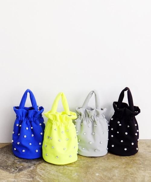 Magine(マージン)の「cheek チーク:kirakira 2way shoulder /ショルダーバッグ(ショルダーバッグ・レディース・ブラック/グレー/ブルー/イエロー・FREE)」の10枚目の写真