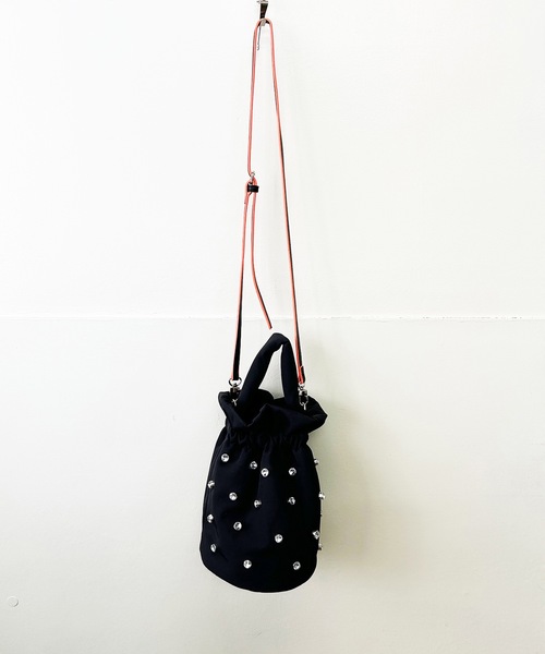 Magine(マージン)の「cheek チーク:kirakira 2way shoulder /ショルダーバッグ(ショルダーバッグ・レディース・ブラック/グレー/ブルー/イエロー・FREE)」の11枚目の写真
