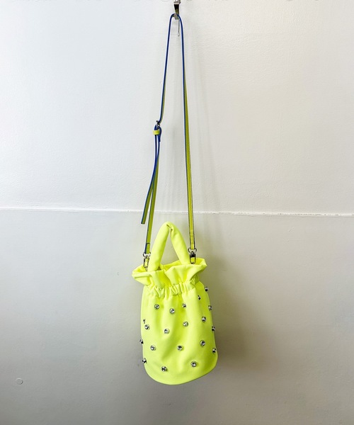 Magine(マージン)の「cheek チーク:kirakira 2way shoulder /ショルダーバッグ(ショルダーバッグ・レディース・ブラック/グレー/ブルー/イエロー・FREE)」の15枚目の写真