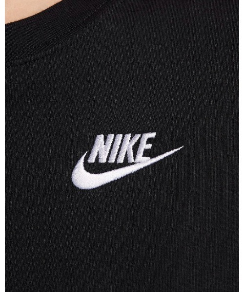NIKE（ナイキ）の「《NIKEアパレル》WS NSW クラブ クロップ S/L Tシャツ（Tシャツ/カットソー・レディース・ブラック/ベージュ/ホワイト/ブルー系その他・S/M/L/XL）」の9枚目の写真