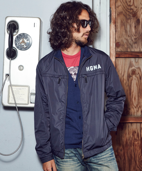 Qoo HYSTERIC GLAMOUR スタンドカラーブルゾン HYSTERIC GLAMOUR（ヒステリックグラマー）の「スタンドカラーJK