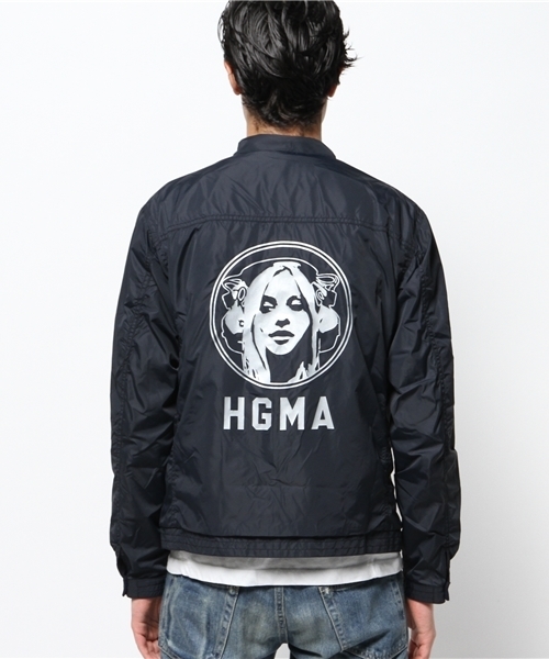 HYSTERIC GLAMOUR（ヒステリックグラマー）の「スタンドカラーJK（ブルゾン・メンズ・ブルー/ネイビー/ブラック・LARGE/MEDIUM/SMALL）」の12枚目の写真