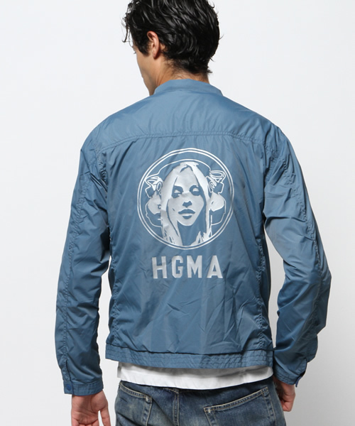 HYSTERIC GLAMOUR（ヒステリックグラマー）の「スタンドカラーJK（ブルゾン・メンズ・ブルー/ネイビー/ブラック・LARGE/MEDIUM/SMALL）」の5枚目の写真