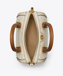 TORY BURCH（トリーバーチ）の「Tモノグラム ミニ バレルバッグ