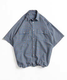 WETTEMPT | SEERSUCKER CHECKED SHIRT / シアサッカーチェックシャツ(シャツ/ブラウス)