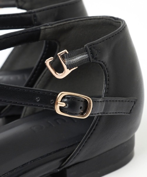 Elura(エルーラ)の「ふかふかFITフラットミュール/126052(サンダル・レディース・ブラック/シルバー・LARGE/MEDIUM)」の9枚目の写真