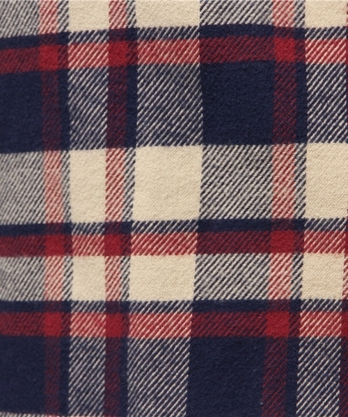SHIPS（シップス）の「SA: 【アメリカ製】 フランネル/タータンチェック ボタンダウン シャツ（シャツ/ブラウス・メンズ・ダークブルー/ネイビー/レッド/カーキ・LARGE/MEDIUM/SMALL/X-LARGE/X-SMALL）」の10枚目の写真