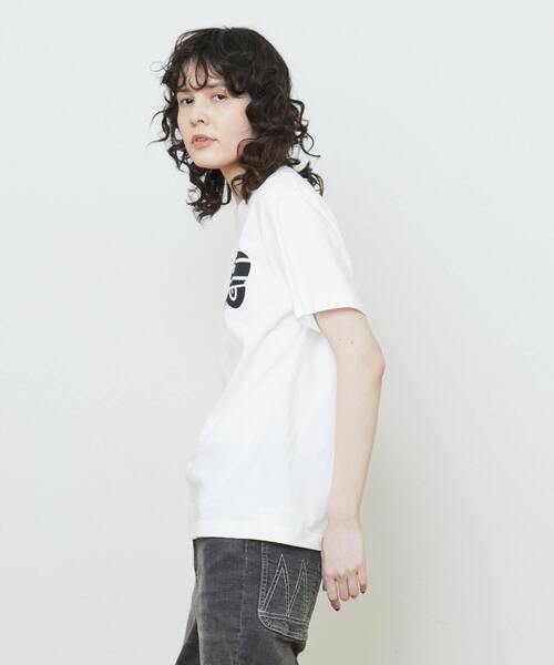 FRAPBOIS（フラボア）の「パーキーT（Tシャツ/カットソー・レディース・ブラック/ホワイト/ブルー・1/2）」の8枚目の写真