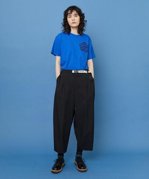 FRAPBOIS（フラボア）の「パーキーT（Tシャツ/カットソー・レディース・ブラック/ホワイト/ブルー・1/2）」の17枚目の写真