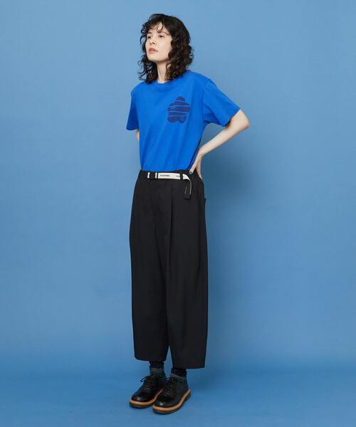 FRAPBOIS（フラボア）の「パーキーT（Tシャツ/カットソー・レディース・ブラック/ホワイト/ブルー・1/2）」の19枚目の写真