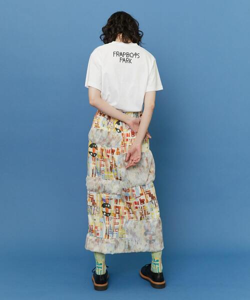 FRAPBOIS(フラボア)の「パーキーT(Tシャツ/カットソー・レディース・ブラック/ホワイト/ブルー・1/2)」の14枚目の写真