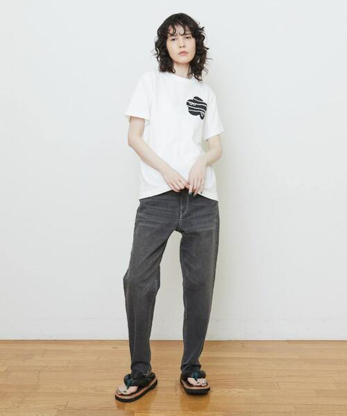 FRAPBOIS(フラボア)の「パーキーT(Tシャツ/カットソー・レディース・ブラック/ホワイト/ブルー・1/2)」の15枚目の写真