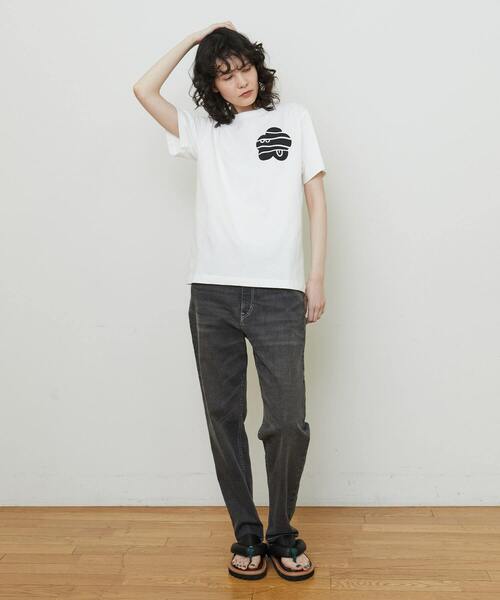 FRAPBOIS(フラボア)の「パーキーT(Tシャツ/カットソー・レディース・ブラック/ホワイト/ブルー・1/2)」の17枚目の写真