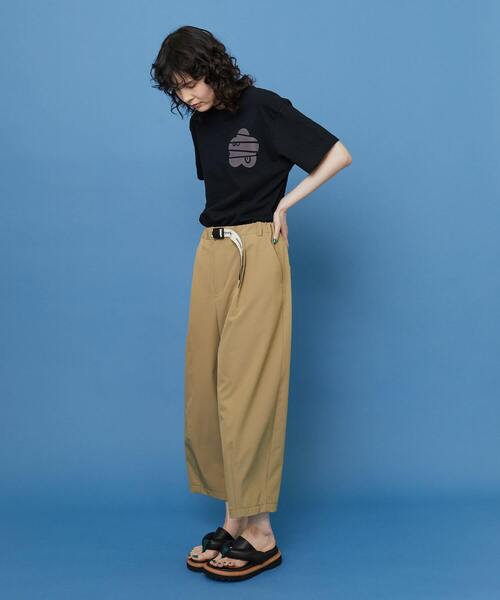 FRAPBOIS（フラボア）の「パーキーT（Tシャツ/カットソー・レディース・ブラック/ホワイト/ブルー・1/2）」の15枚目の写真