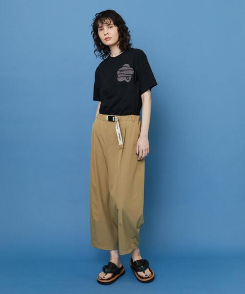 FRAPBOIS（フラボア）の「パーキーT（Tシャツ/カットソー・レディース・ブラック/ホワイト/ブルー・1/2）」の16枚目の写真