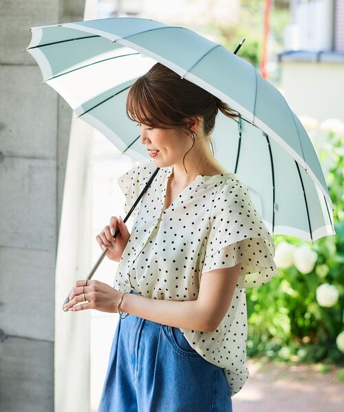 le.coeur blanc（ルクールブラン）の「シアースラブVネックブラウス（シャツ/ブラウス・レディース・ブラック/ホワイト系その他/ブラック系その他・38）」の15枚目の写真