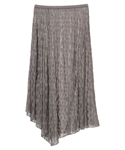 ELENCARE DUE（エレンカーレデュエ）の「・ELENCARE　DUE　レースアシンメトリースカート（スカート・レディース・アイボリー/ブラック/チャコールグレー・FREE）」の17枚目の写真