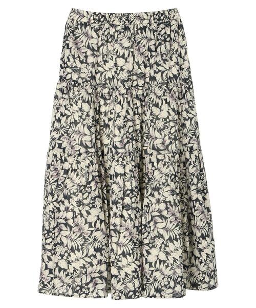 AMERICAN HOLIC（アメリカンホリック）の「インドコットンティアードボイルスカート（スカート・レディース・ブラック/その他14・L/M）」の22枚目の写真