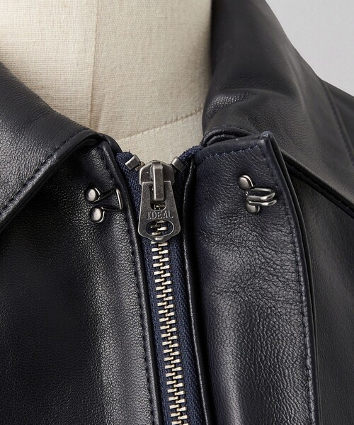 LOEFF（ロエフ）の「＜LOEFF＞ラムレザー フライトジャケット UNISEX