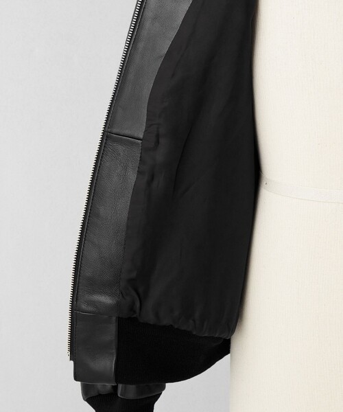 LOEFF＞ラムレザー フライトジャケット UNISEX（ブルゾン）｜LOEFF