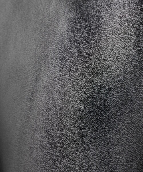 LOEFF（ロエフ）の「＜LOEFF＞ラムレザー フライトジャケット UNISEX（ブルゾン・レディース・ネイビー/ブラック/オリーブ・0/2/1/00）」の17枚目の写真