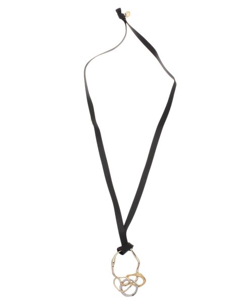 LAGUNAMOON（ラグナムーン）の「ミックスモダンパーツコードネックレス（ネックレス・レディース・その他1・FREE）」の2枚目の写真