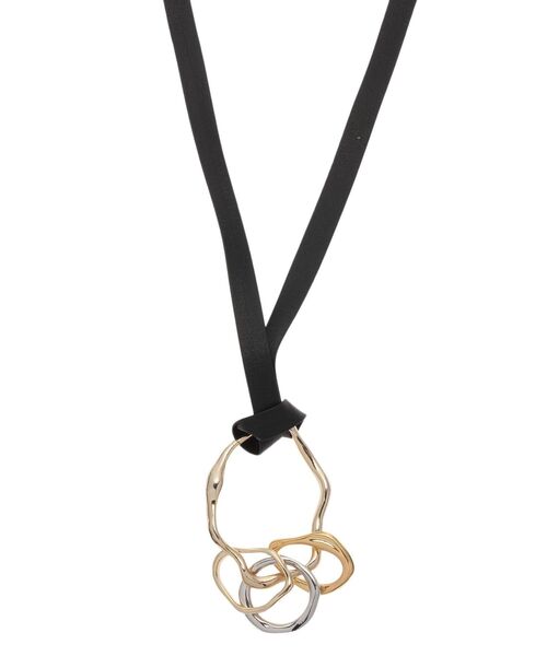 LAGUNAMOON（ラグナムーン）の「ミックスモダンパーツコードネックレス（ネックレス・レディース・その他1・FREE）」の3枚目の写真