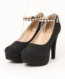 Parade | 【厚底】パールストラップハイヒールパンプス　6565-WK(パンプス)