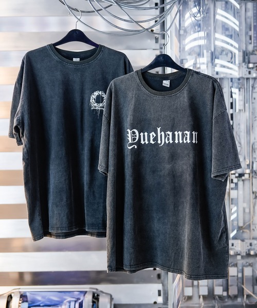 Diable baiser（ディアブルベーゼ）の「ビッグシルエットUSED風Tシャツ 【オーバーサイズ】【ロング丈】（Tシャツ/カットソー・レディース・ブラック系その他/ブラック・FREE）」の19枚目の写真