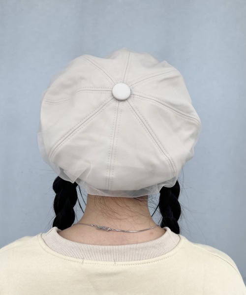 セール】チュールベレー帽（ハンチング/ベレー帽）｜SOLLON.（ソルロン